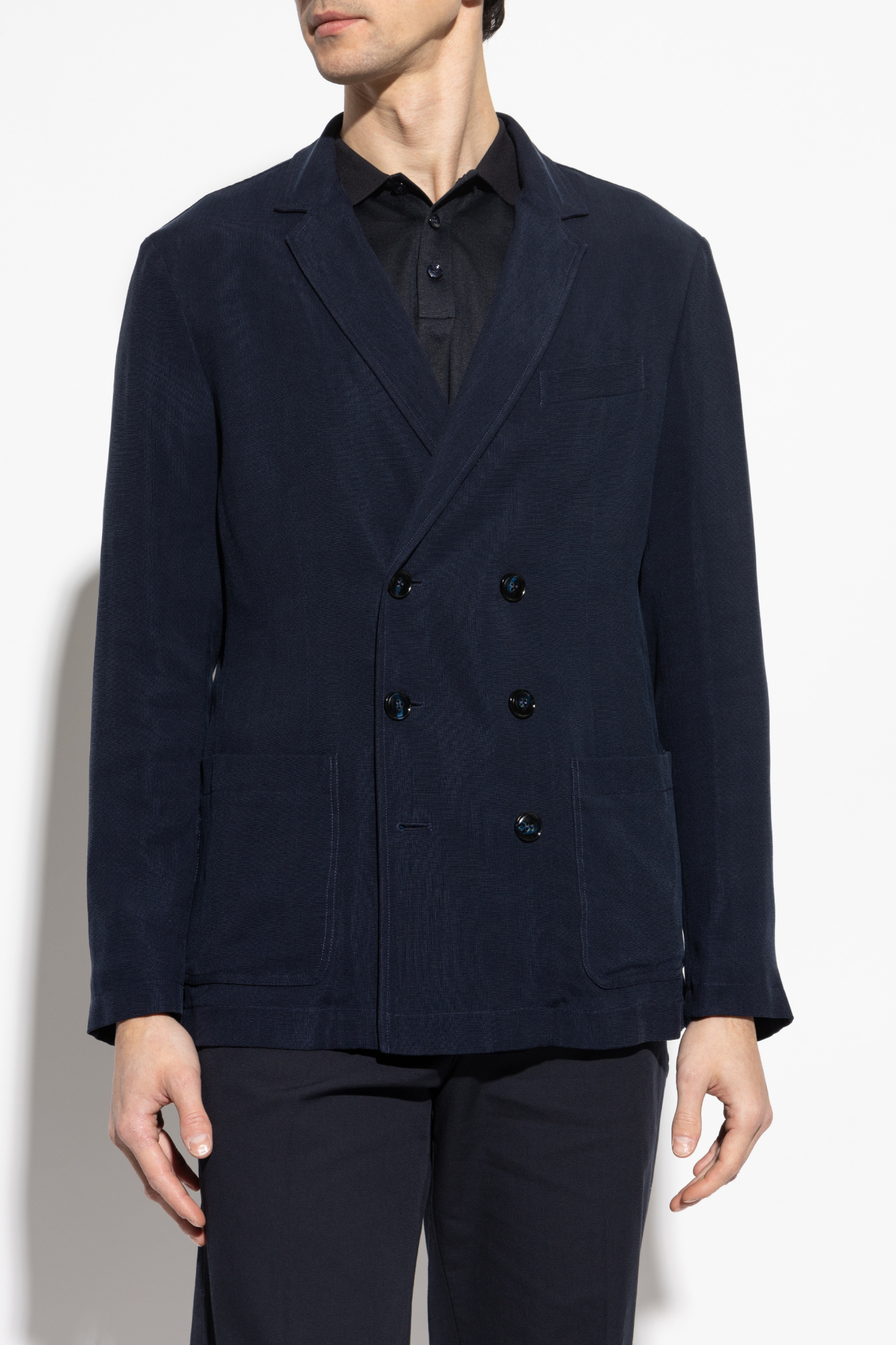 ジャケットその他 Giorgio Armani Blazer Giorgio Armani - Single-breasted two-button jacket blue